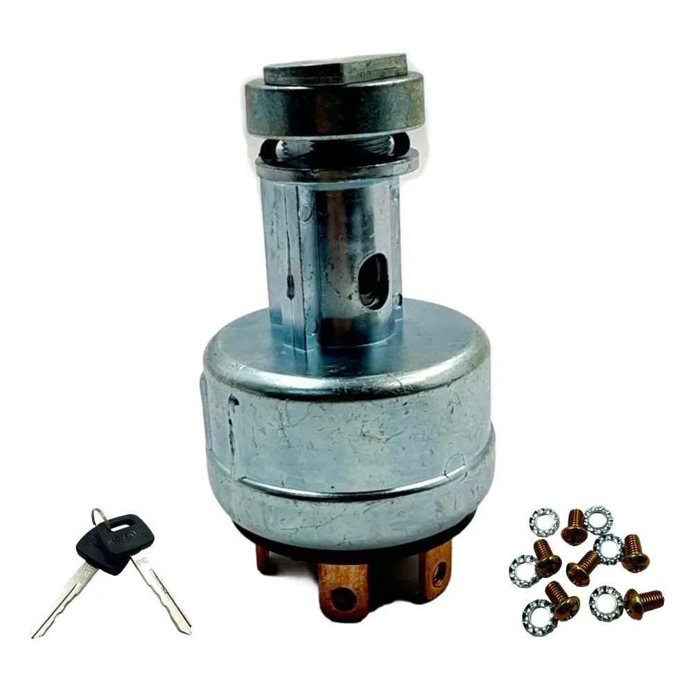 08086-00000 0808600000 Interruptor de Encendido con dos Llaves Komatsu PC200 PC400 PC450 WA500