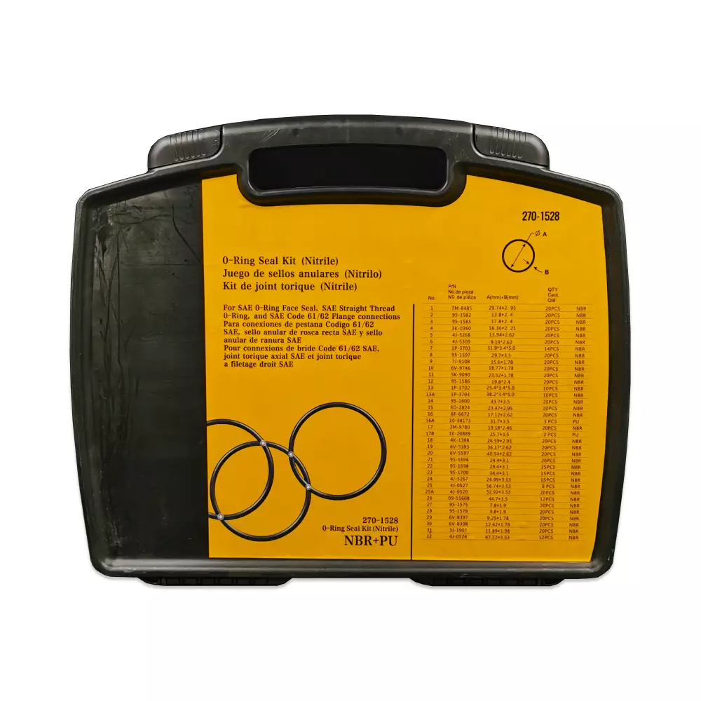 2701528 270-1528 Juego de Sellos Anulares Caterpillar Nitrilo NBR 90 Dureza - O-ring Seal Kit Nitrile