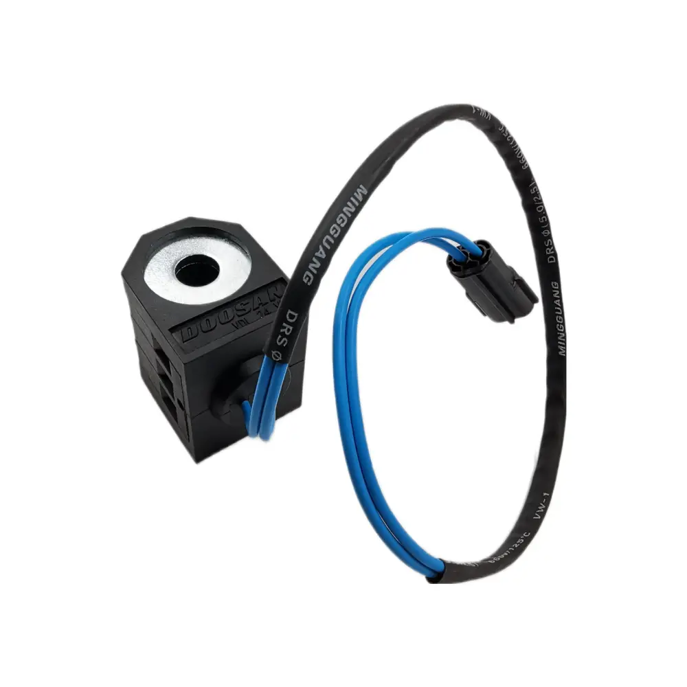 519-00001 51900001 Bobina de Válvula Solenoide 24V Doosan DH220-5