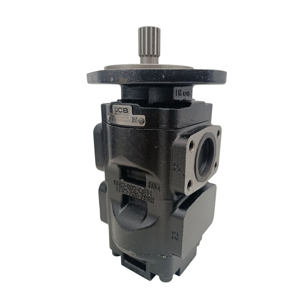 7029121181 Bomba Hidráulica OEM Parker Eje Estriado Giro Derecho 29/23cc REV JCB 214E 3CX 4CX