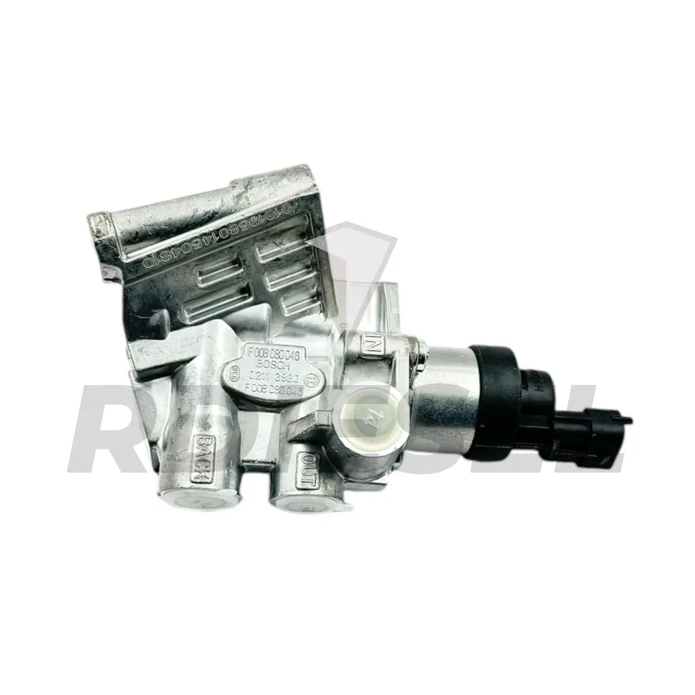 F 00B C80 046 F00BC80046 Válvula reguladora de presión Válvula de control BOSCH para motor DEUTZ