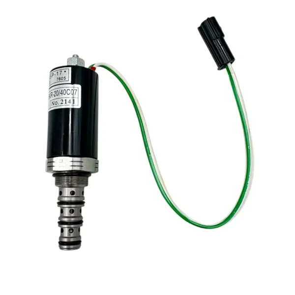KDRDE5KR-20-/40C07-203A Válvula Solenoide-Electroválvula de Bomba Hidráulica Kawasaki K3V112 K3V140 K3V180 K3V63