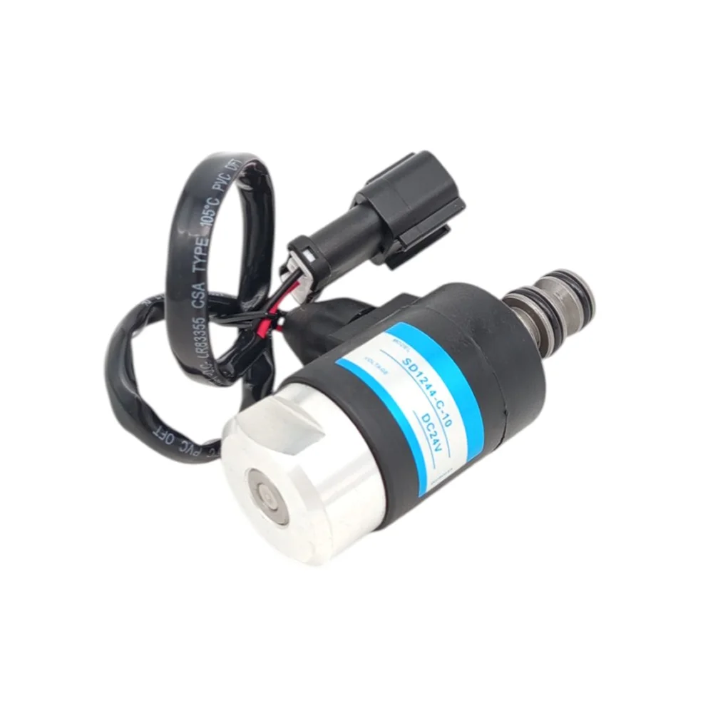 201-60-72101 2016072101 Válvula Solenoide para Excavadoras Komatsu PC60‑6 PC100‑5 PC120‑5 PC130‑5 PC200‑5