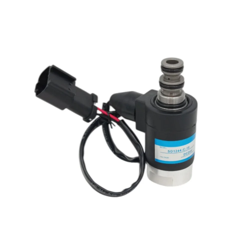 201-60-72101 2016072101 Válvula Solenoide para Excavadoras Komatsu PC60‑6 PC100‑5 PC120‑5 PC130‑5 PC200‑5