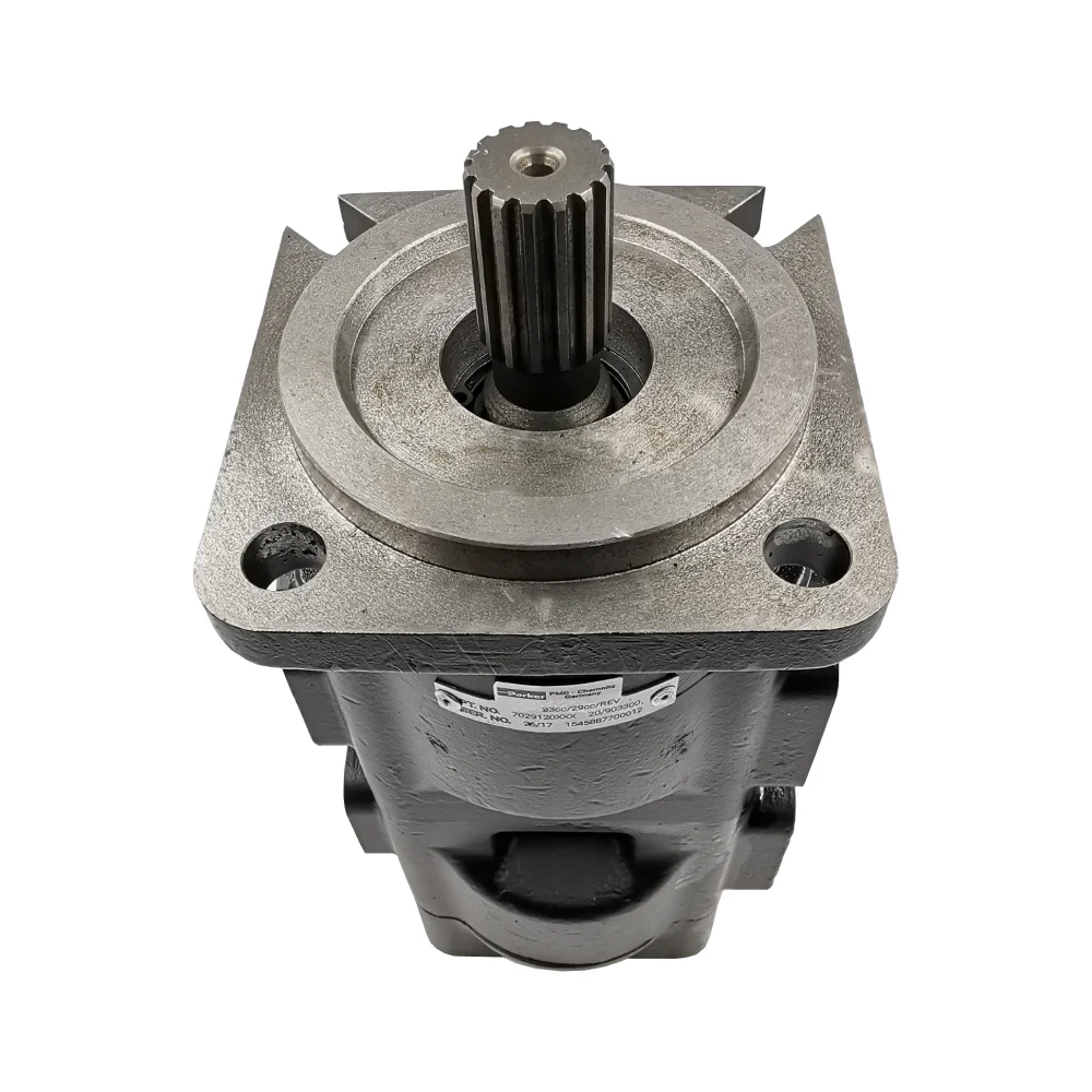 7029121029 Bomba Hidráulica Hydreco David Brown Eje Estriado Gi ro Derecho 4 Tornillos 33 29 Gpm JCB 214E 3CX